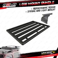 Rola Low Mount Gutter & 1800mm Titan T for Toyota Landcriuser 80 Ser SUV 90-98