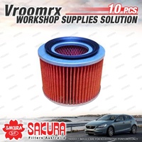 10x Sakura Air Filter for Nissan Patrol GU GUII GUIII GUIV GUVI Y61 2.8 3.0 4.2