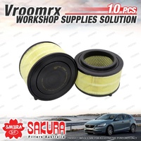 10x Sakura Air Filter for Ford Everest UA Ranger PX Mazda BT50 UP