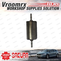 10 Sakura Fuel Filter for Ford Focus Mazda 3 BK BL Volvo C30 C70 S40 S40 V40 V50