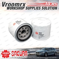 10 Sakura Oil Filter for Mitsubishi GALANT 16L GB GC GD GK GN GL GLS GTO HG HH