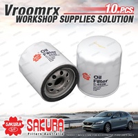 10 Sakura Oil Filter for Holden Adventra VY VZ Statesman VQ VR VS WH WK WL WM