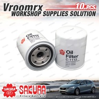 10x Sakura Oil Filter for Toyota Dyna 200 BU142 212 BU300 BU340 400 BU212 BU222