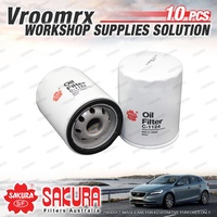 10x Sakura Oil Filter for Suzuki VITARA GRAND VITARA JB JT416 JB424 TA02W TA52W