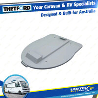 Thetford Porta Potti Floor Plate Trafic Grey for Caravan Toilets Spare Parts