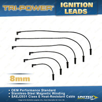 Tri-Power 8mm Ignition Leads for Holden Calais Commodore VT Statesman VS Caprice