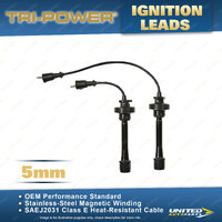 Tri-Power 5mm Ignition Leads for Mitsubishi Airtrek L300 Lancer Nimbus 4G64 4G93