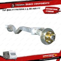 Trojan Trailer Braked Gullwing Axle Mto Axle 1750 Electric Galvanized SL