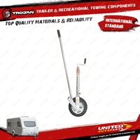 Trojan Trailer Manual Eze Shifta Ratchet Jockey Wheel 350Kg Vehicle Accessories