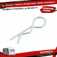 4x Trojan R Clips 4mm & 5mm for Trailer Towing Accessories Standard Hitch Spares