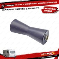 Trojan Trailer Hardware Roller 200mm Dog Bone Galvanized Bush 20mm Pin