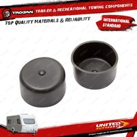 Pair Trojan Bearing Boss Bra Suits 45mm Trailer Wheel Hub Bearing & Seal Parts