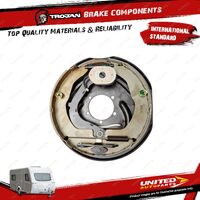 Trojan RH 12 Inch Trailer Brake Backing Plate Assembly Electric Heavy Duty