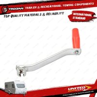 Trojan Winch Handle Current Red Grp for Trailer Winches Spare Parts