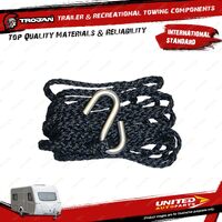 Trojan Trailer High Strength Synthetic Dyneema Winch Rope 5m 1000Kg