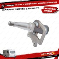 Trojan Trailer Non Braked Stub Axle Overlay Assembly SL 260 45RND/50SQ Threaded