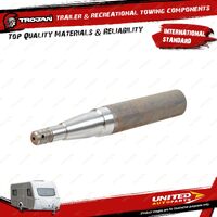 Trojan Non Braked Stub Axle LM 39mm Round 270mm for Trailer Caravan Parts