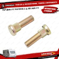 5 Pcs Trojan Wheel Stud Nut 7/16 Inch for Trailer Wheel Hub Spare Parts