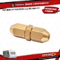 Trojan Joiner 3/16 Inch Copper Pipe for Trailer Brake Parts Vehicle Accessories