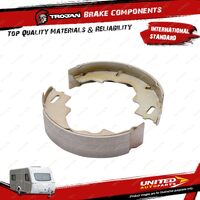 Pair Trojan Brake Shoe Set 10 Inch Drum for Trailer Caravan Components