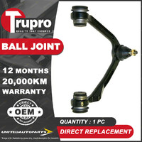 1 Pc Trupro LH Upper Control Arm With Ball Joint for FORD F250 4WD 1997-99