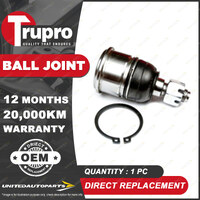 Premium Quality 1 Pc Trupro LH Lower Ball Joint for HONDA LEGEND KA 1986-90