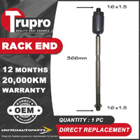 1 Pc Trupro Rack End for FORD COMMERCIAL FALCON UTE BA BF RTV ute 09/03-06/10