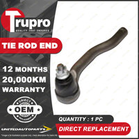 Premium Quality 1 Pc Trupro LH Outer Tie Rod End for MAZDA CX-7 ER 11/06-On