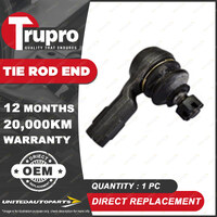 1 Pc Trupro LH Outer Tie Rod End for NISSAN COMMERCIAL URVAN E24 1987-93