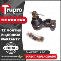 1 Pc Trupro RH Outer Tie Rod End for HOLDEN CAMIRA JB JD JE 82-89