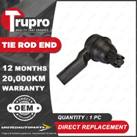 Premium Quality 1 Pc Trupro RH Outer Tie Rod End for HOLDEN GEMINI RB 1985-88