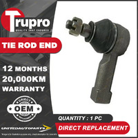 Premium Quality 1 Pc Trupro RH Outer Tie Rod End for HOLDEN PIAZZA YB 6/81-90