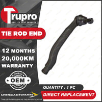 Premium Quality 1 Pc Trupro RH Outer Tie Rod End for HONDA ACCORD CB 1990-94