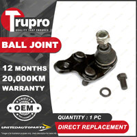 Brand New 1 Pc Trupro LH Lower Ball Joint for Holden Nova LE LF 1989-1994