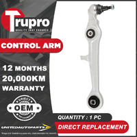 1 Pc Trupro LH Lower Control Arm for AUDI A4 B5 B6 A6 C5 FWD 1995-2006