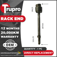 1 Pc Trupro Rack End for Holden Barina MB ML MF Cruze YG 1985-2019