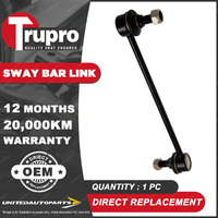 Premium Quality 1 Pc Brand New Trupro Front LH Sway Bar Link for Saab 9-5 SERIES