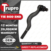 1 Pc Trupro LH Inner Tie Rod End for Toyota Crown MS123 125 MS130 SERIES