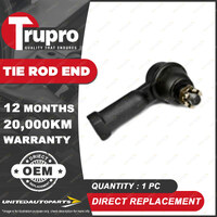 1 Pc Trupro LH Outer Tie Rod End for Nissan 1200 B110 B120 Sunny B120 1969-1975