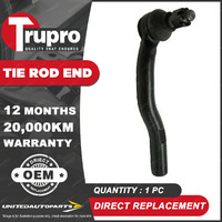 1x Trupro LH Outer Tie Rod End for Toyota Kluger ACU2# MCU28R Tarago ACR30R