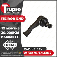 1 Pc Trupro LH Outer Tie Rod for Daihatsu Charade G11 Mira L102 L200 L300 2WD