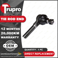 1 Pc Trupro LH Outer Tie Rod End for Toyota Crown MS123 125 MS130 SERIES