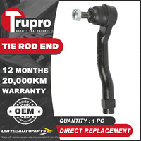 Brand New 1 Pc Trupro RH Outer Tie Rod End for Ford Fiesta WT WZ 2010-2019