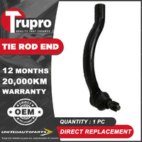 Premium Quality 1 Pc Trupro RH Outer Tie Rod End for Honda Accord CM EURO CL1