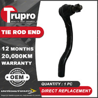 Premium Quality 1 Pc Trupro RH Outer Tie Rod End for Honda Accord CP EURO CU