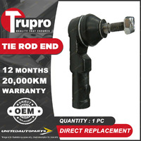 Brand New 1 Pc Trupro RH Outer Tie Rod End for NISSAN MICRA K12 2007-2010