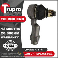 Premium Quality 1 Pc Trupro RH Outer Tie Rod End for Nissan Nomad CG22 WSC22