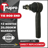 Premium Quality 1 Pc Brand New Trupro RH Outer Tie Rod End for Nissan Maxima J30