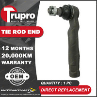 1 Pc Trupro RH Outer Tie Rod End for Toyota Landcruiser 200 Series 2007-2019