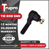 1 Pc Trupro RH Outer Tie Rod End for TOYOTA COMMERCIAL BLIZZARD LD10 1982-1984